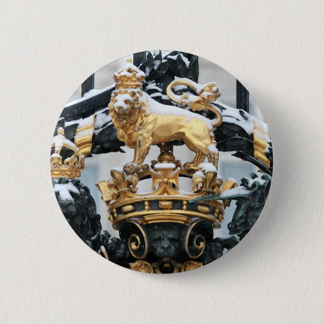 Buckingham Palace London Button (Front)
