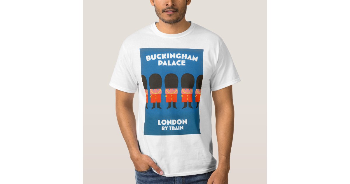 End hage tjener Buckingham Palace London by train" T-Shirt | Zazzle