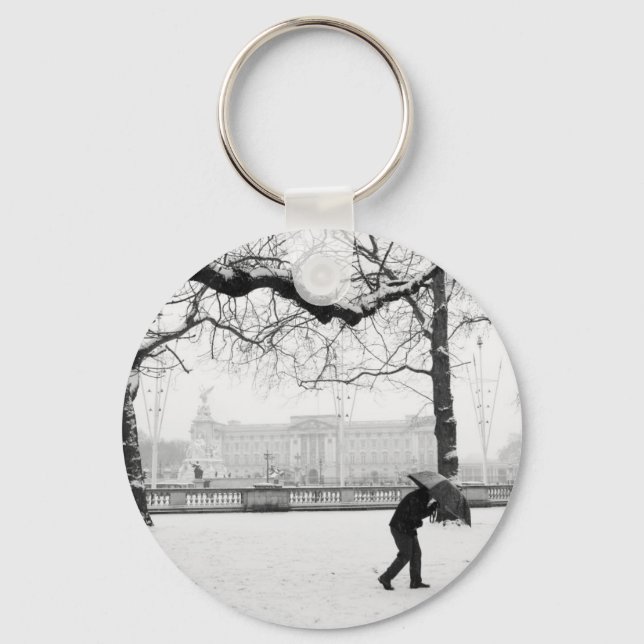 Buckingham Palace London England Keychain (Front)