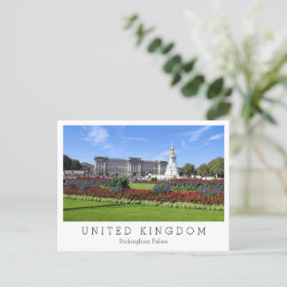 Buckingham Palace, London, England Postcard