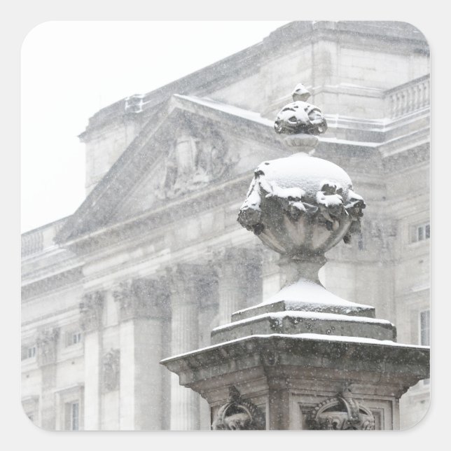 Buckingham Palace London England Square Sticker (Front)