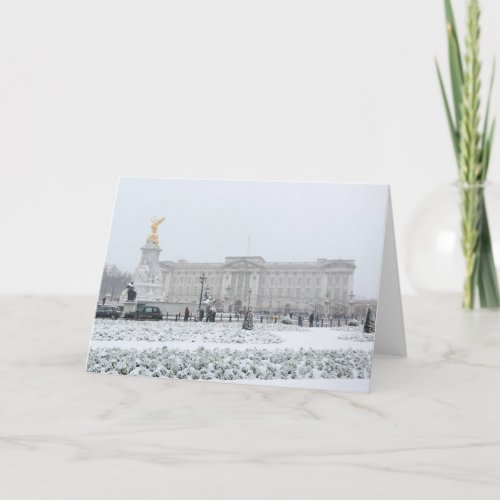 Buckingham Palace London Holiday Card