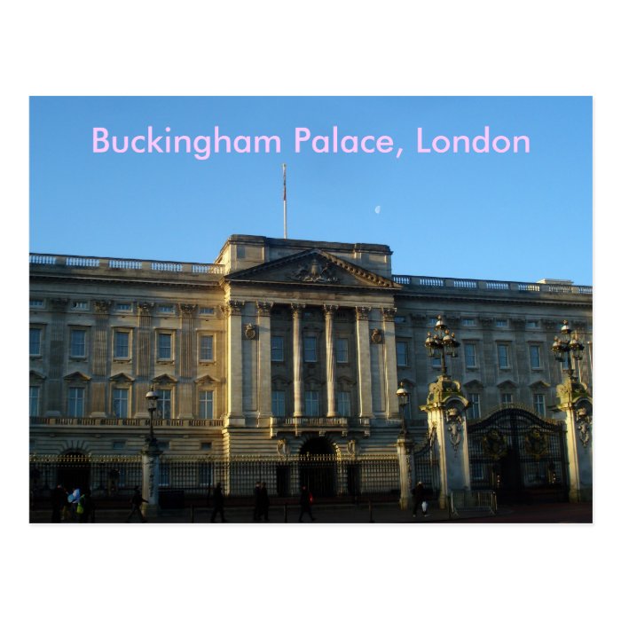 Buckingham Palace, London Postcard