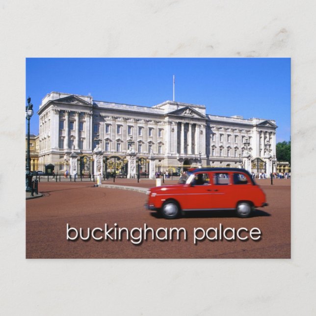 buckingham palace london postcard 15 (Front)