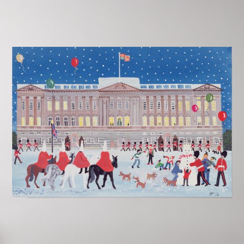 Buckingham Palace London Poster