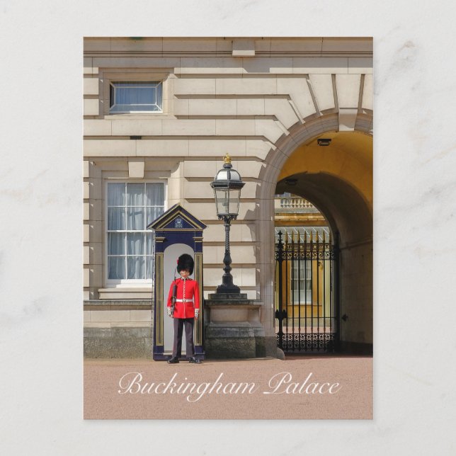 Buckingham Palace, London UK Postcard (Front)