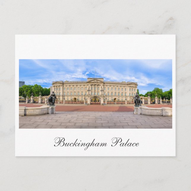 Buckingham palace, London UK Postcard (Front)