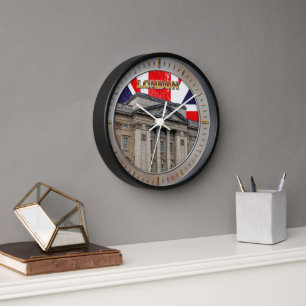 Buckingham Palace, London, UK. Wall Clock