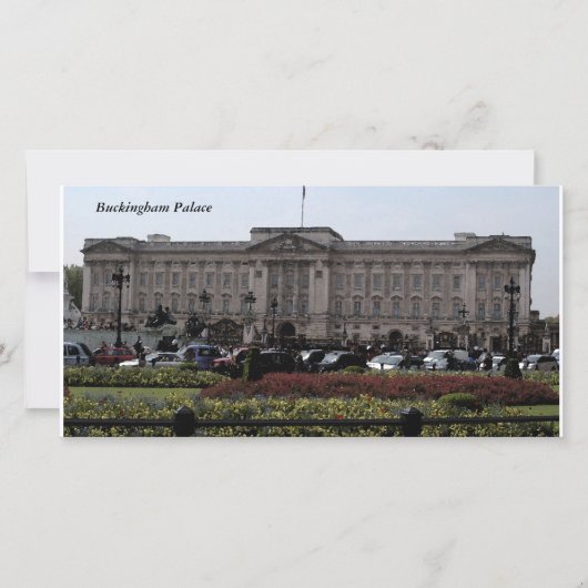 Buckingham Palace Photo Card (Front)