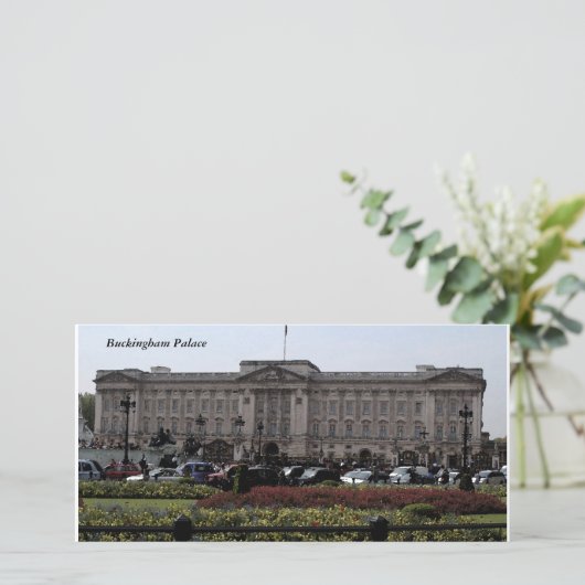 Buckingham Palace Photo Card (Standing Front)