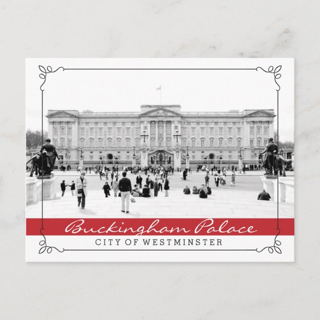 Buckingham Palace Postcard (Front)