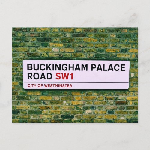 Buckingham Palace Road _ London Postcard