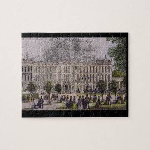 Buckingham Palace', Thomas Hosmer_Engravings Jigsaw Puzzle