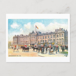 Buckingham Palace Vintage Postcard