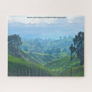 Buckland Road Matamata New Zealand Jigsaw Puzzle