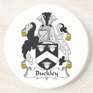 Buckley Family Crest Drink Coaster