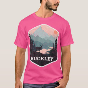 Buckley Washington Wa Vintage Mountains Hiking Sou T-Shirt
