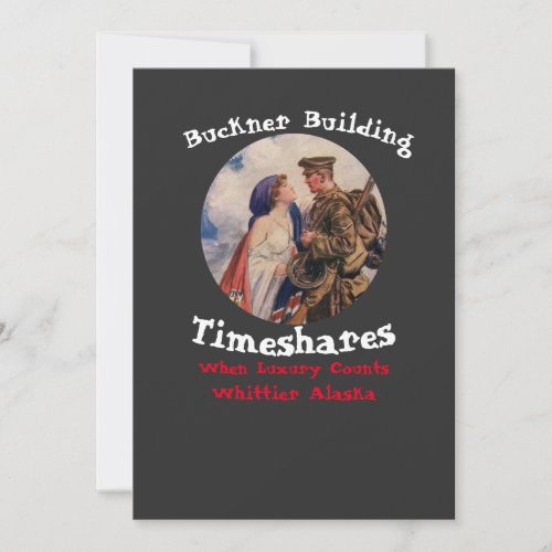 Buckner Building Timeshares Whittier Alaska Invitation