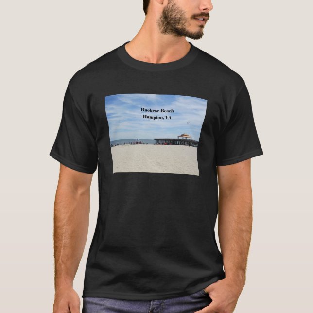 Buckroe Beach, Hampton, Virginia T-Shirt (Front)