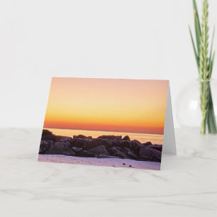Buckroe Beach Sunrise Greeting Card