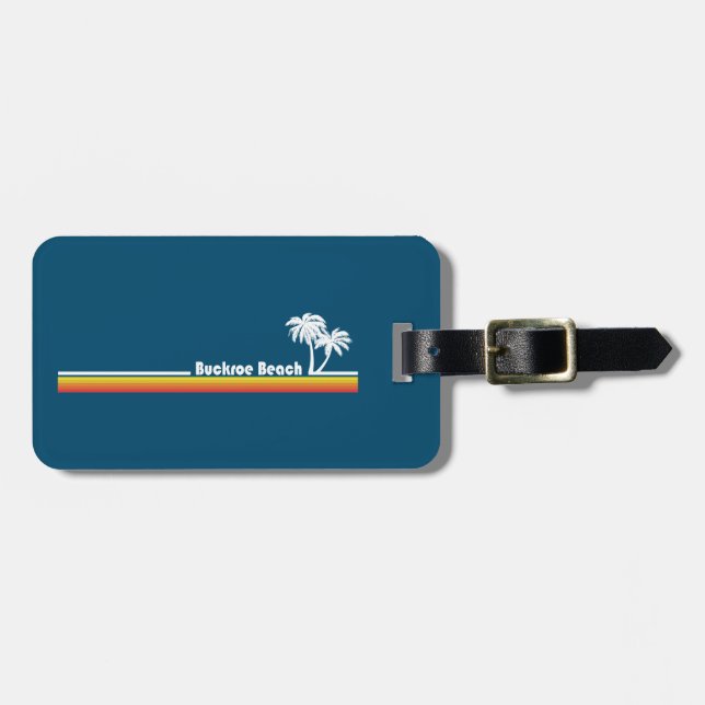 Buckroe Beach, Virginia Luggage Tag (Front Horizontal)