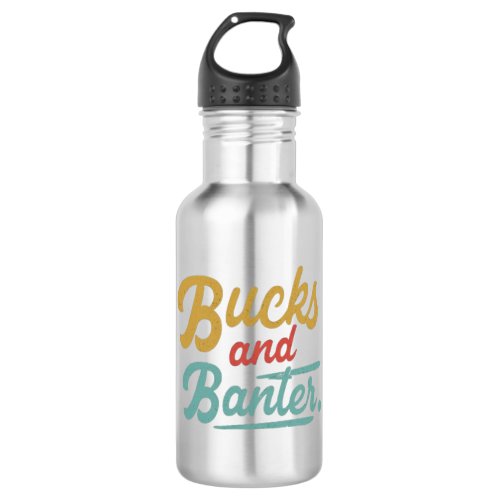 Bucks and banter water bottle