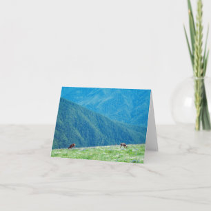 Bucks by the Mountains Card