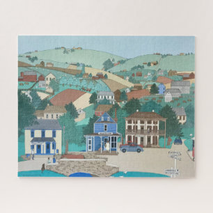 Bucks County PA Primitive Jigsaw Puzzle
