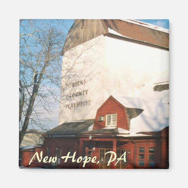 Bucks County Playhouse  Magnet (Front)