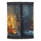Bucks with Lighted Antlers & Christmas Tree Lamp Shade (Back)