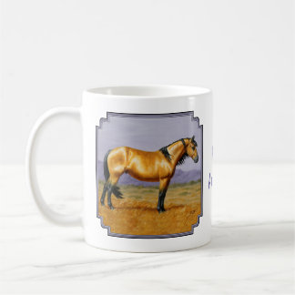 Bucksin Wild Horse Mustang Stallion Coffee Mug