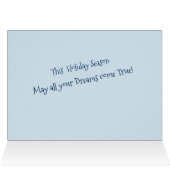 Buckskin Dreamcatcher Horse Christmas (Inside Horizontal (Top))