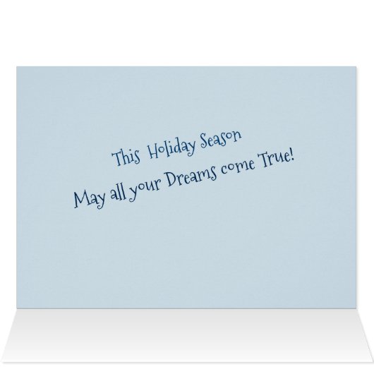 Buckskin Dreamcatcher Horse Christmas (Inside Horizontal (Top))