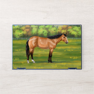 Buckskin Dun Quarter Horse HP Laptop Skin
