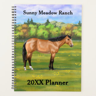 Buckskin Dun Quarter Horse Planner