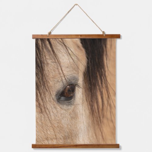 Buckskin Horse Face Hanging Tapestry