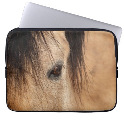 Buckskin Horse Face Laptop Sleeve