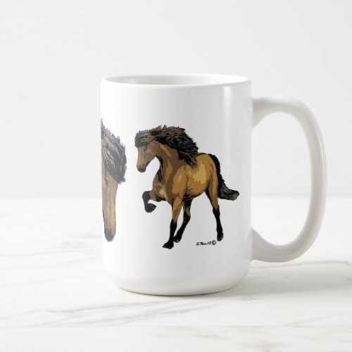 Buckskin Horse Nouvelle Vogue Coffee Mug
