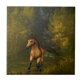 Buckskin Horse Tile