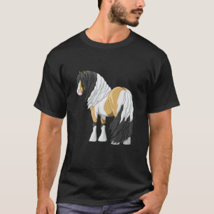 Buckskin Pinto Skewbald Gypsy Vanner Tinker Cob Dr T-Shirt