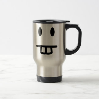 Bucktooth Face Travel Mug