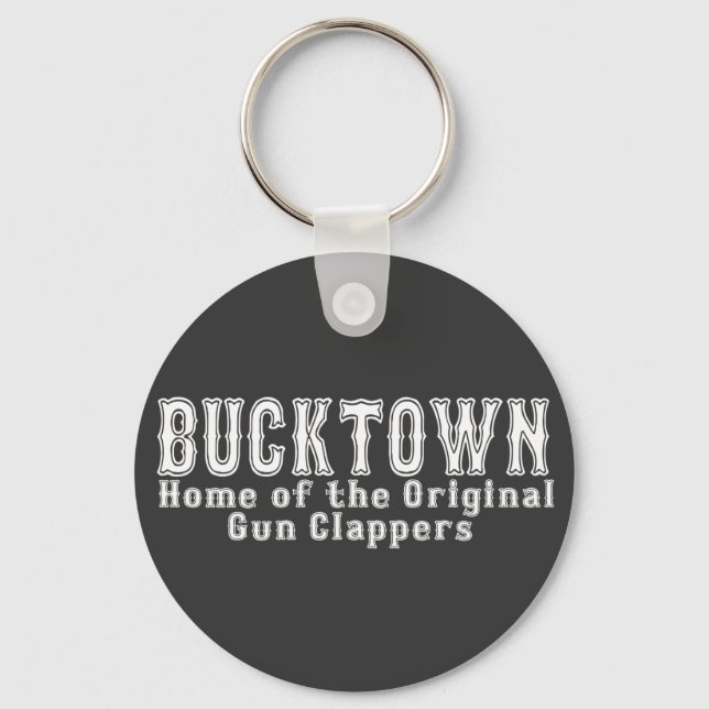 Bucktown Brooklyn Keychain (Front)