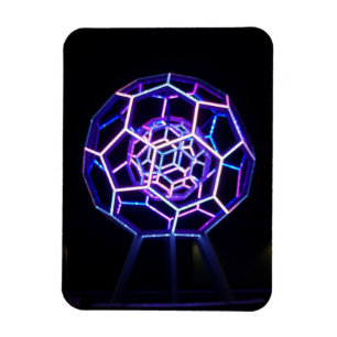 Buckyball Sculpture #4 Magnet