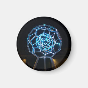 Buckyball Sculpture #6 Magnet