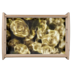 Bud Gilt Serving Tray