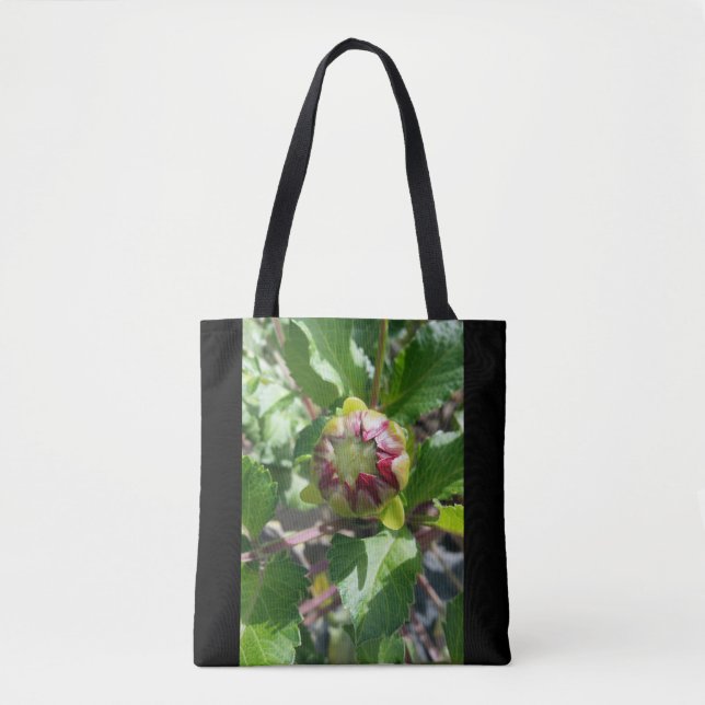 bud in autumn tote bag (Front)