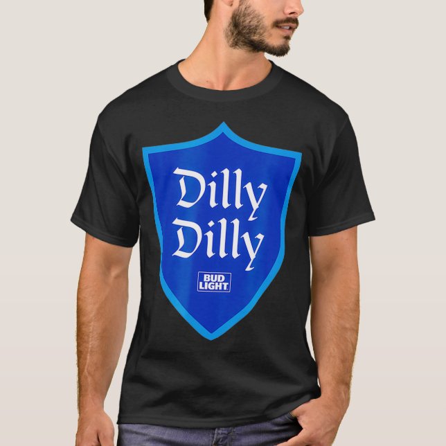 Bud Light Dilly Dilly Shield T-Shirt (Front)