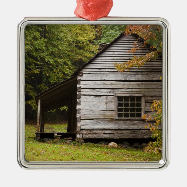 Bud Ogle House, Great Smoky Mountains National Metal Ornament (Front)