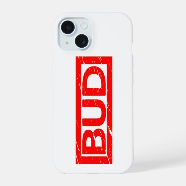 Bud Stamp Iphone Case (Back)