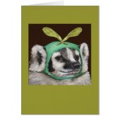Bud the Badger card (Front)